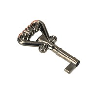 Klucz meblowy E-252 G1 czarny połysk krótk