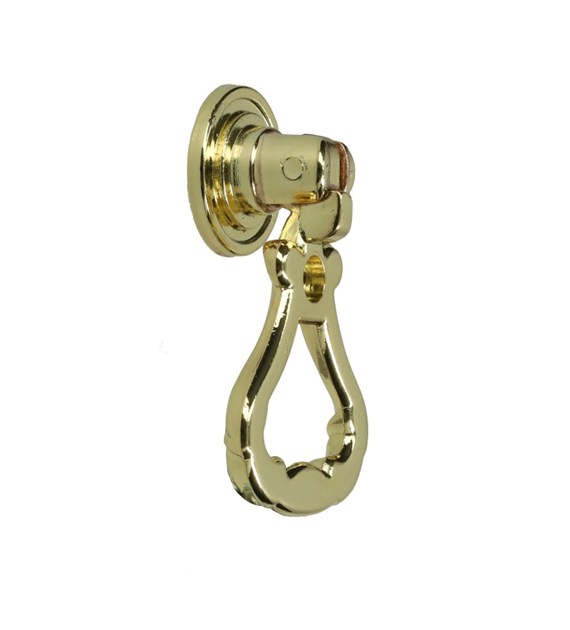 Kołatka meblowa B-070 96mm G3 ZŁOTA