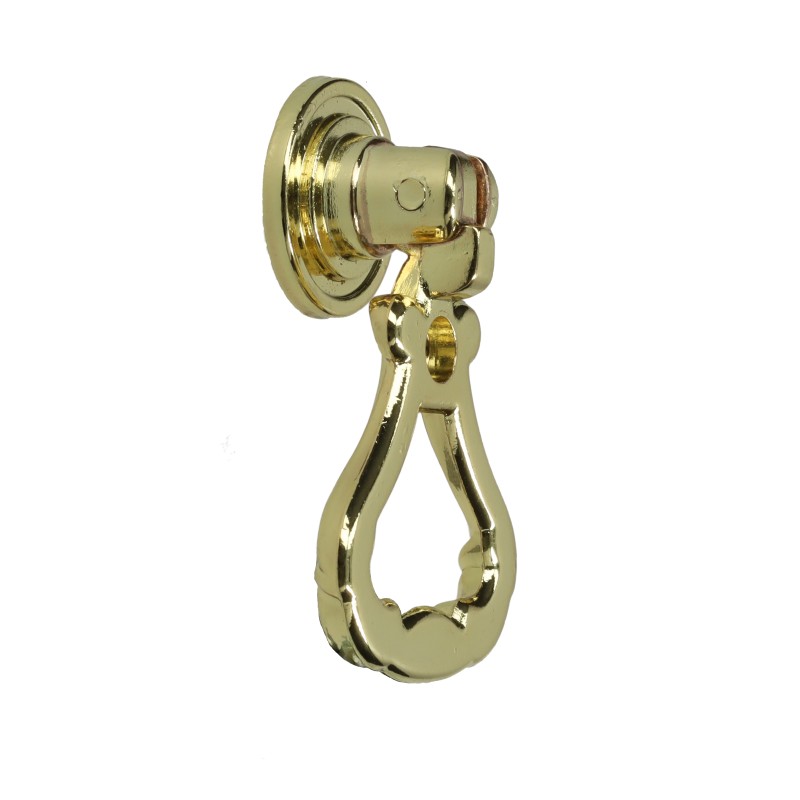 Kołatka meblowa B-070 96mm G3 ZŁOTA