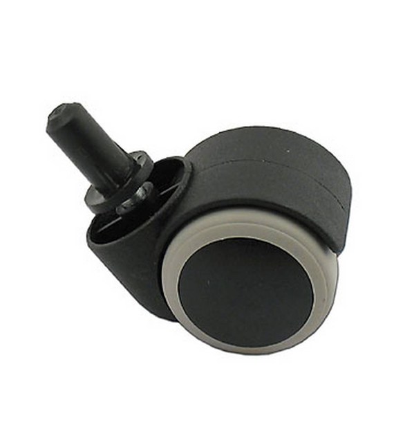 Kółko meblowe obrot gumowane 40 bolec  8/13mm