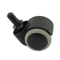 Kółko meblowe obrot gumowane 50 bolec 11mm
