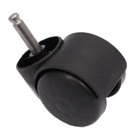 Kółko meblowe obrot plastik 50 bolec  8mm/13