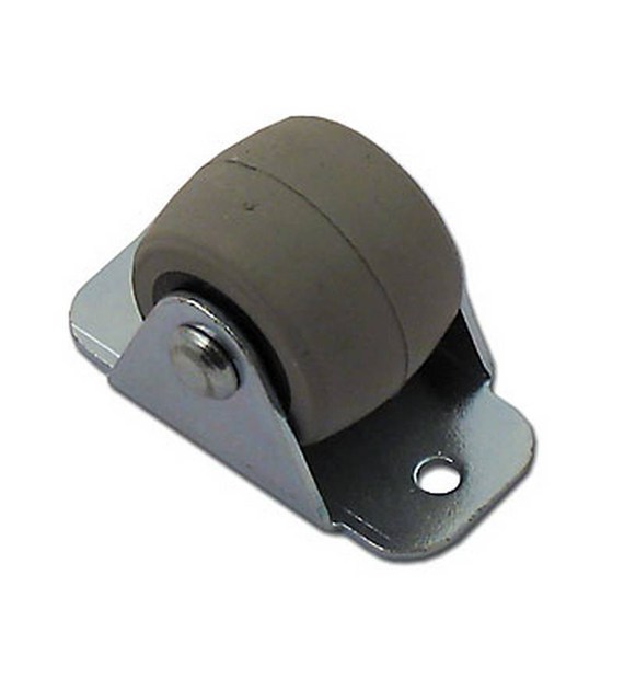 Kółko meblowe RP-33mm stałe gumowane