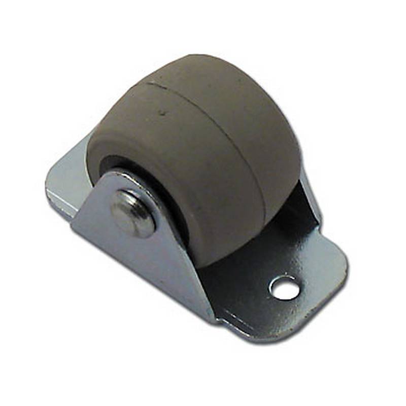 Kółko meblowe RP-33mm stałe gumowane