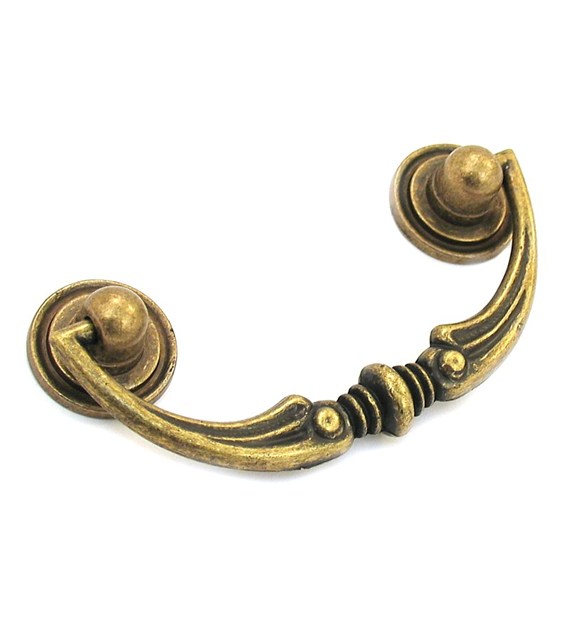 Uchwyt meblowy retro D-119 G4 patyna