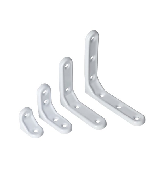 Kątownik pod półkę WSM  50x50 x20x1.2mm biały