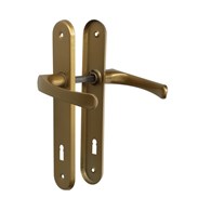 Klamka do drzwi 90 klucz złota MK