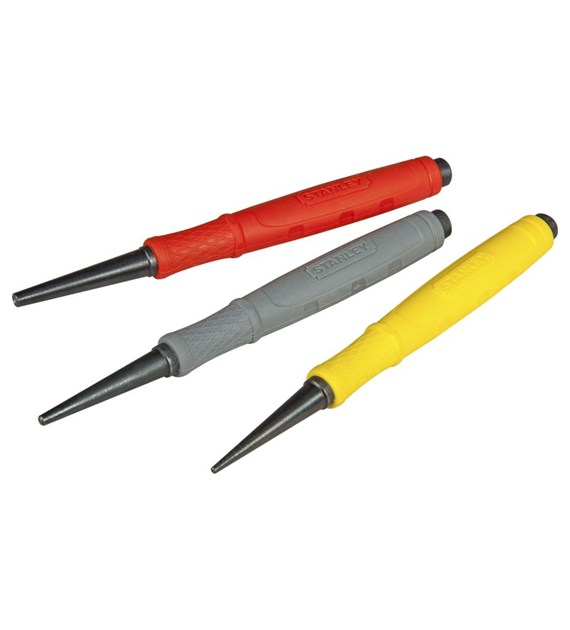Wybijak Dynagrip 3szt STANLEY 0.8, 1.6, 2.4 mm