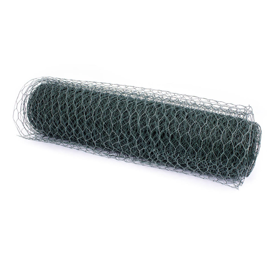 Siatka sześciokątna PCV 13mm x 0,7mm x 0,5m x 25m