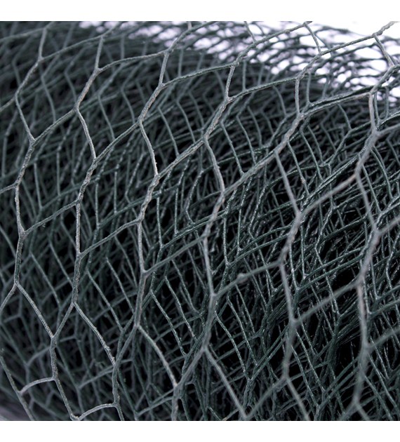 Siatka sześciokątna PCV 13mm x 0,7mm x 1,0m x 25m