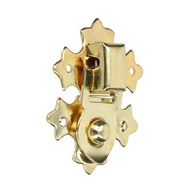 Zatrzask do kaset 2x16x25x0,6mm mosiądzowany