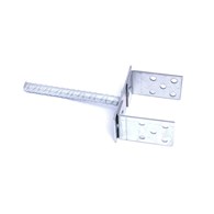 Podstawa słupa regul  0-160 pręt 200mm biały ocynk