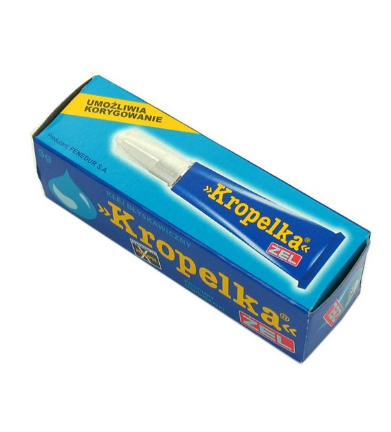 Klej  KROPELKA żel 3gr
