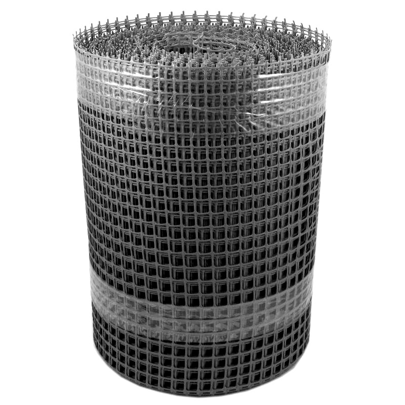 Siatka plastik 30x30mm 1.2m x25m kontenerowa czarn