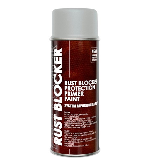 Lakier spray na rdzę 400ml RAL 7035 szary jasny