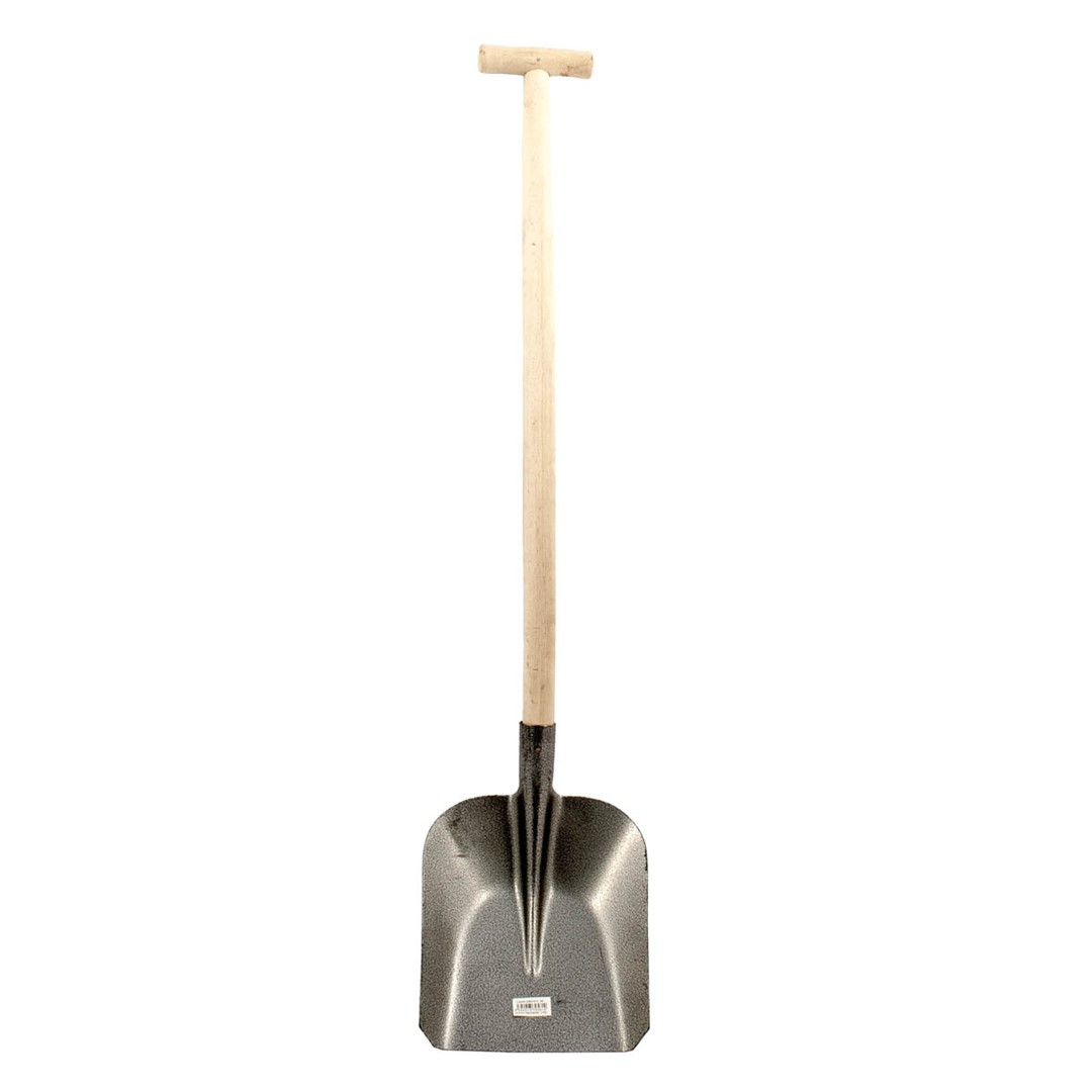 Łopata piaskowa LPS4 młotkowa szara styl T90cm