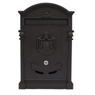 Skrzynka na listy odlew.RESIDENCE duża grafit