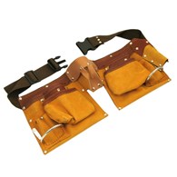 Pas monterski skórzany PROFi-2 11kieszeni met.uchw