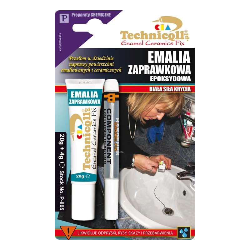 Emalia Zaprawkowa  TECHNICQLL 20g+4ml