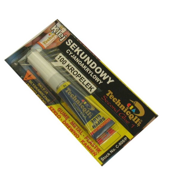 Klej Sekundowy 2g (paletka 12sz) TECHNICQLL