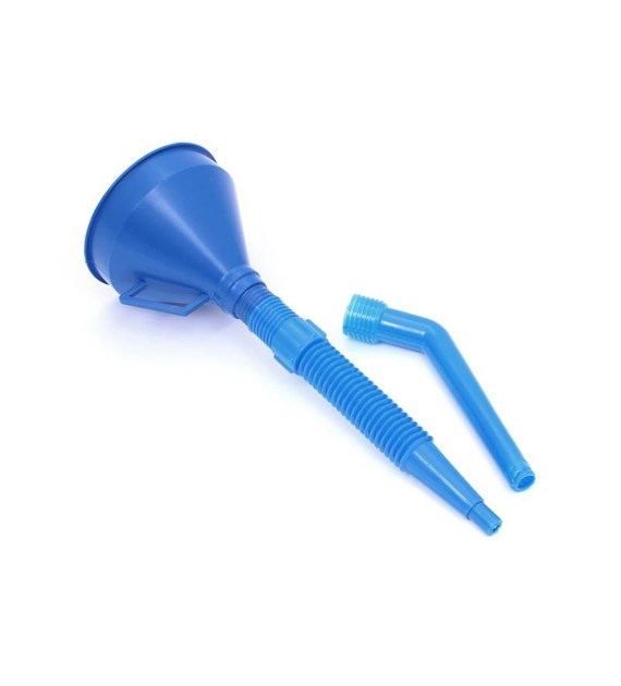 Lejek plastikowy + 2 końcówki, prosta/kątowa