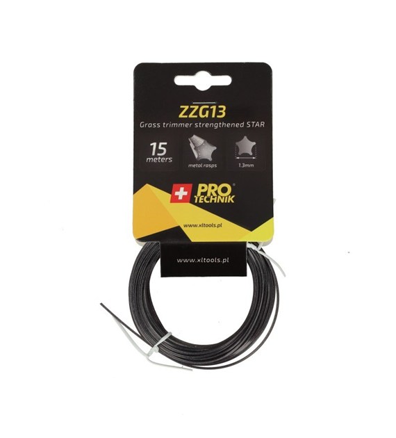 Żyłka do kos spalinowych zbrojon gwiazda 1.3mm/15m