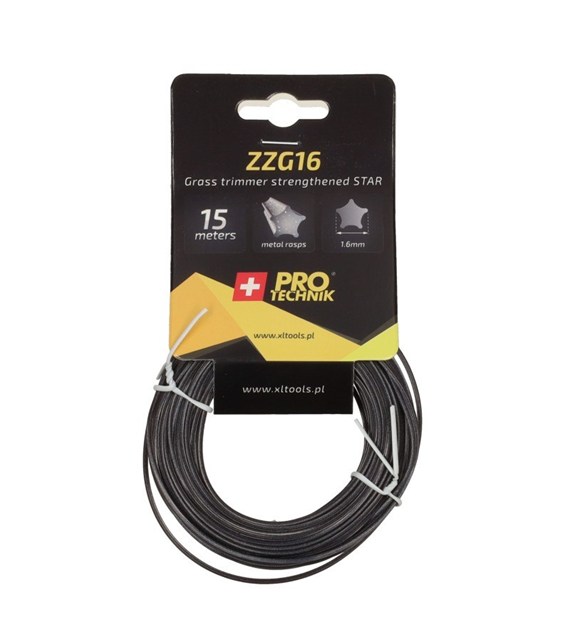 Żyłka do kos spalinowych zbrojon gwiazda 1.6mm/15m