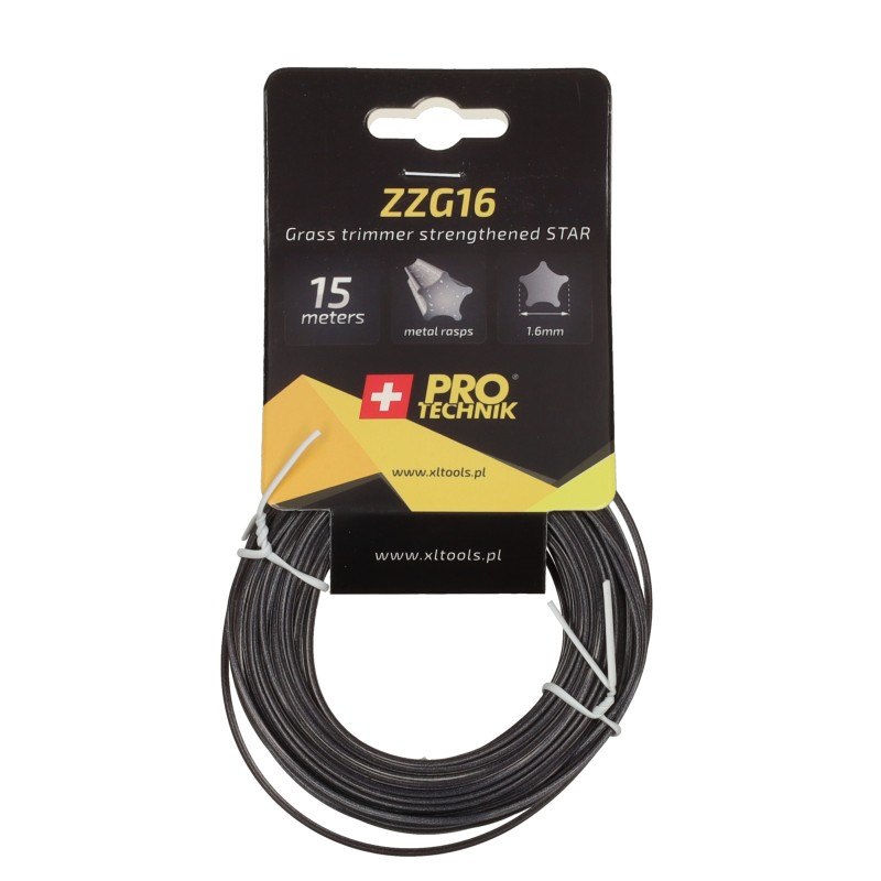 Żyłka do kos spalinowych zbrojon gwiazda 1.6mm/15m