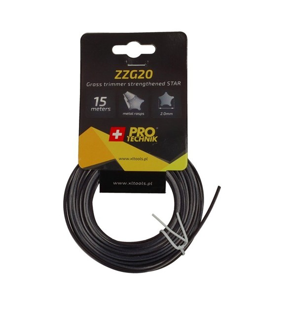 Żyłka do kos spalinowych zbrojon gwiazda 2.0mm/15m