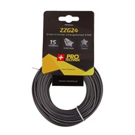 Żyłka do kos spalinowych zbrojon gwiazda 2.4mm/15m