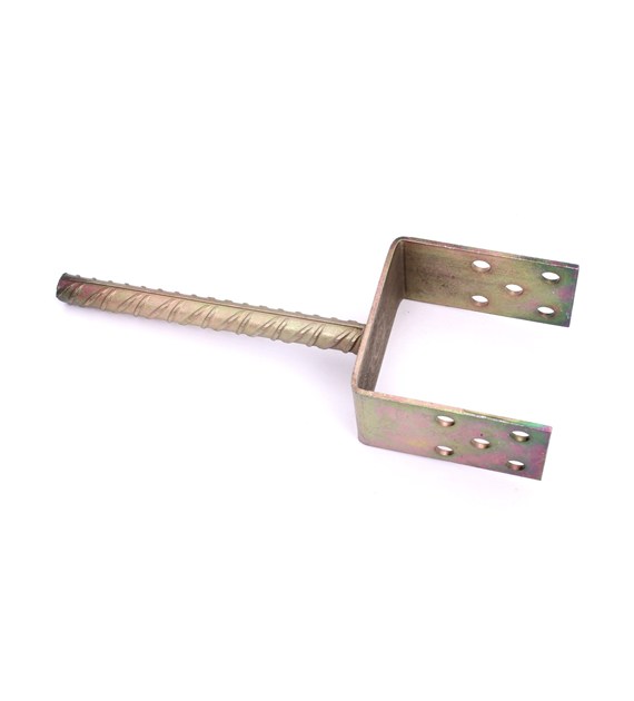 Podstawa słupa Y100mm z prętem ocynk PS100U