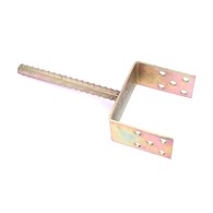 Podstawa słupa Y120mm z prętem ocynk PS120U