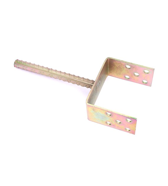 Podstawa słupa Y120mm z prętem ocynk PS120U