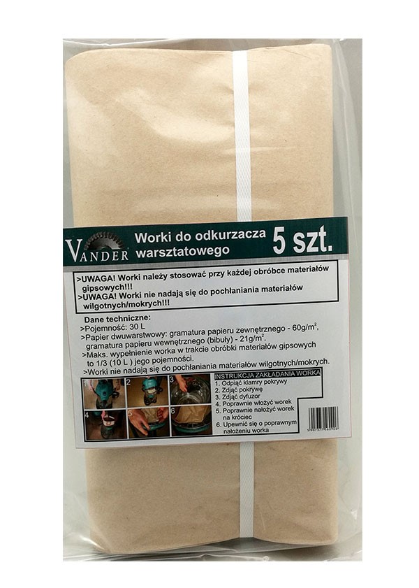 Worek papierowy do odkurzacza VOP700 (kpl 5szt)
