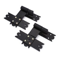 Zawias okiennic ozdobny kpl 2szt (L+P) czarny TFL