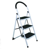Drabina 3 stopniowa metalowa domowa SUPERMAX 3