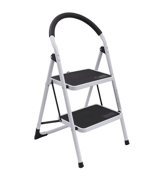 Drabina 2 stopniowa metalowa domowa SUPERMAX 2