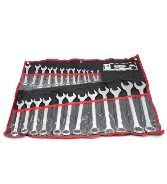 Klucz oczkowo-płaski  25cz 6-32mm etui XL-TOOLS