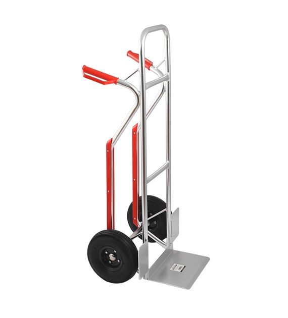 Wózek magazynowy 2-kołowy 200kg wzmocniony+rama