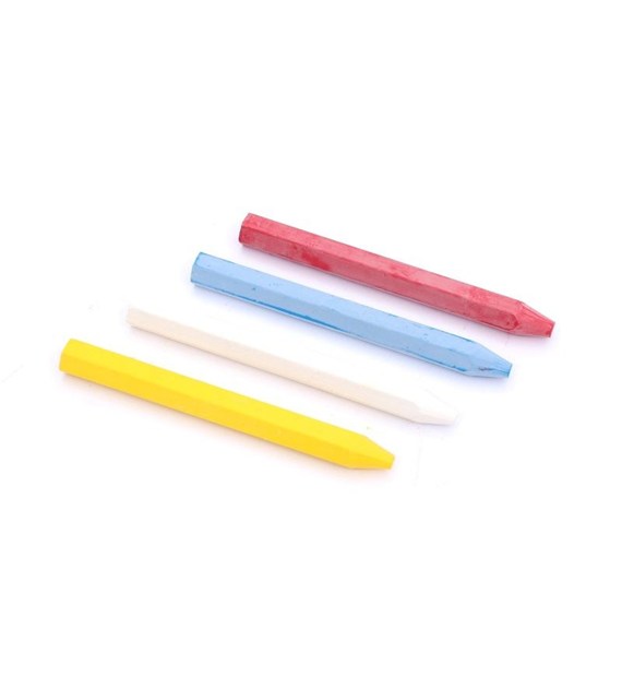 Kredka uniwersalna wodoodp 12x120mm czerwona 12szt