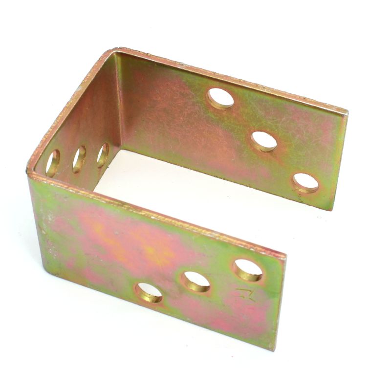 Podstawa słupa U 120mm 4mm przykręcany/ocynk/stały