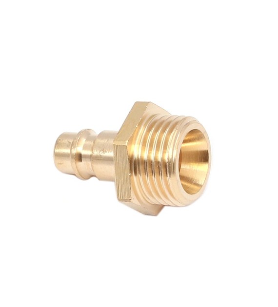 Szybkozłącze pneum. wtyk GZ 1/2'' mosiądz