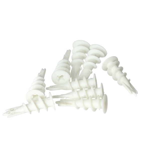 Kołek DRIVA nylon długi z wiertłem 100szt