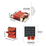 Tablica narzędziowa NTBNP5 3x średnie, 4x duże