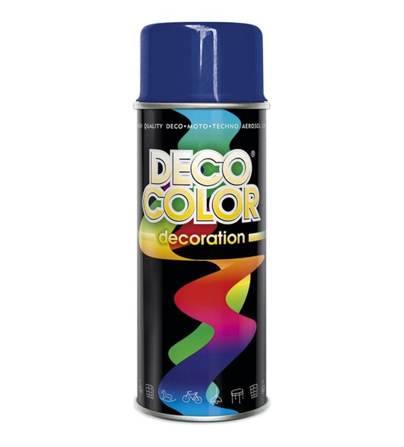 Lakier spray Deco 400ml RAL 5002 granatowy