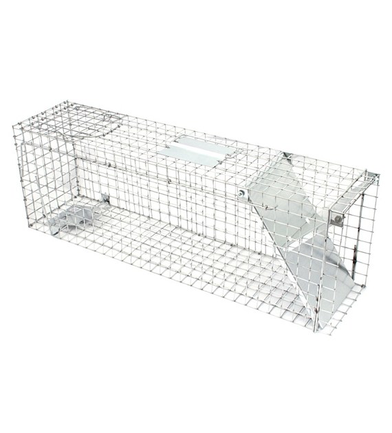 Żywołapka jednowejściowa zwierzęta  50x17x20cm