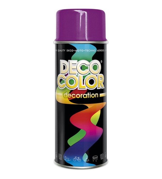 Lakier spray Deco 400ml RAL 4006 fuksja