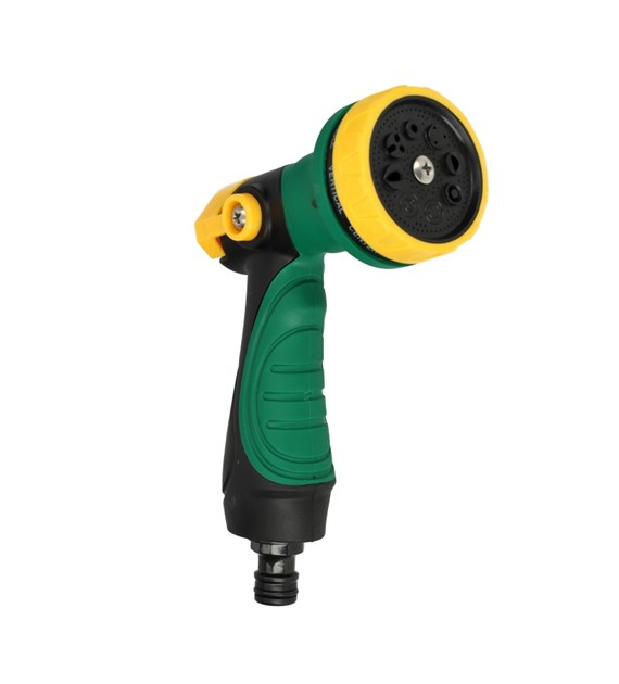 Zraszacz pistoletowy XL-GREEN 8 funkcji  reg.kciuk