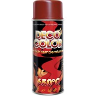 Lakier spray Deco 400ml żaroodporny czerwony LCZER