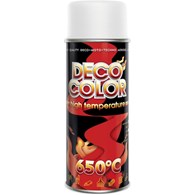 Lakier spray Deco 400ml żaroodporny biały LBIA